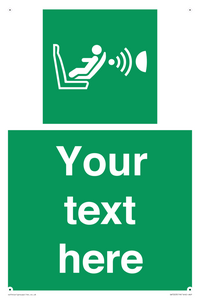 Custom safe condition child seat presence orientation detection system